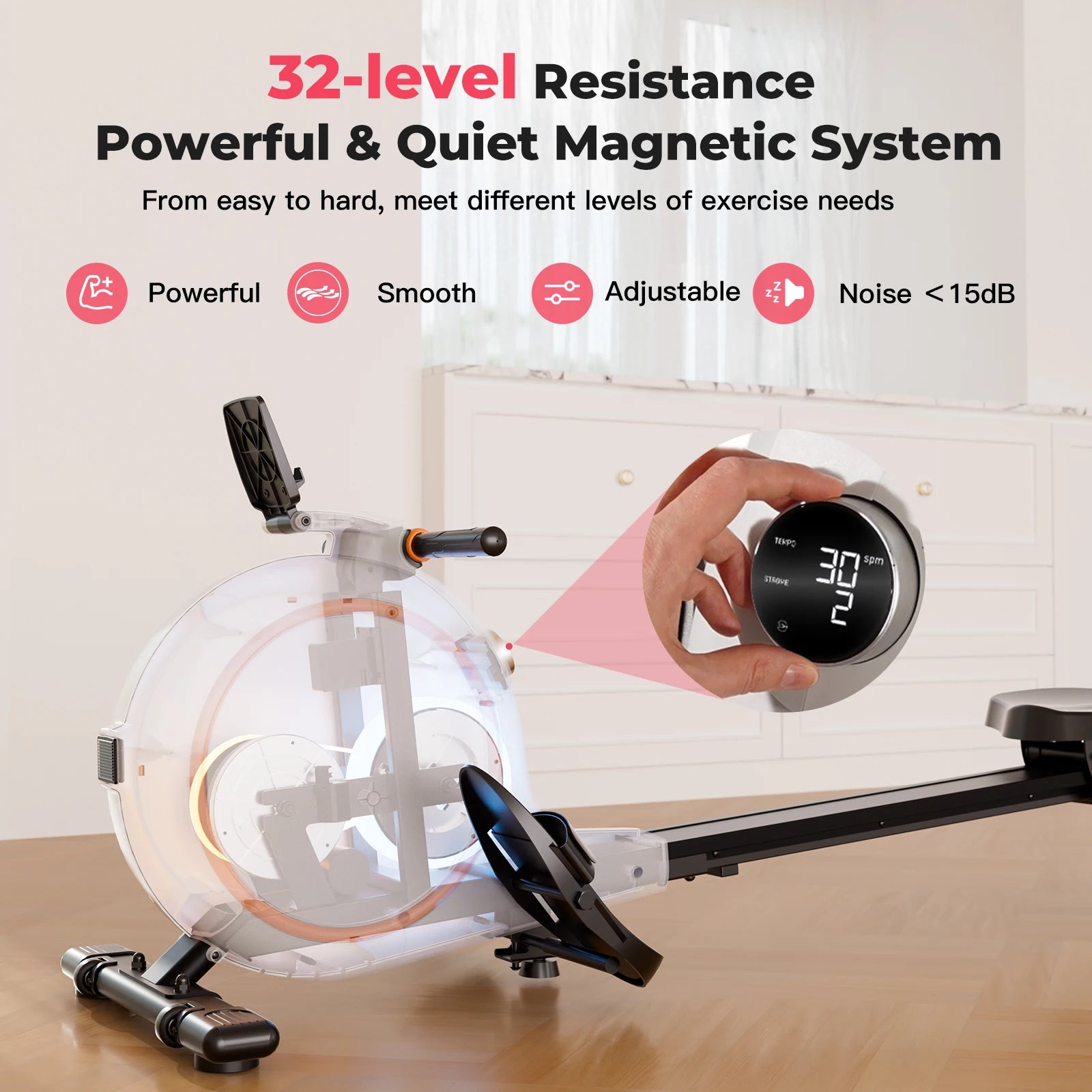 Home Rowing Machine  300LBS Limit