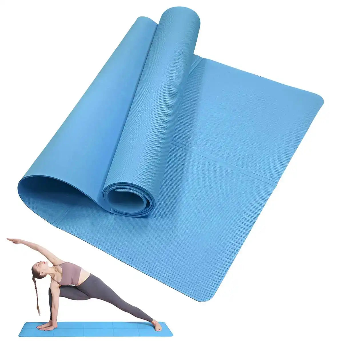 Yoga  Pilates Fitness Mat 3/4/6mm