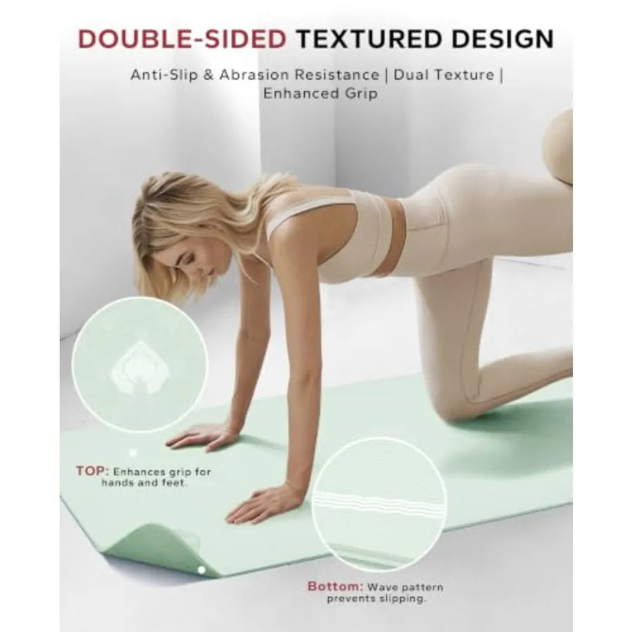 Foldable Yoga Mat - 72"x24"x0.24" 6mm