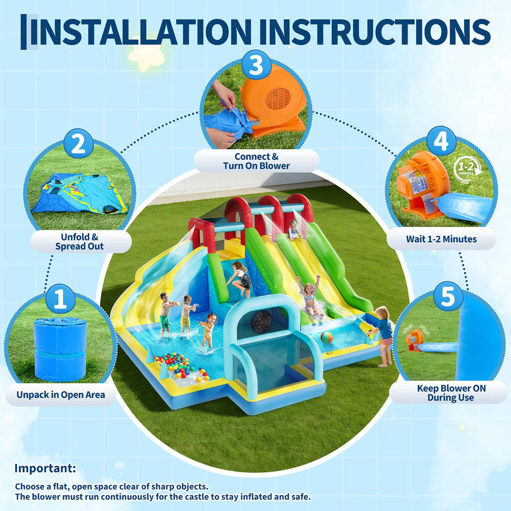 Indoor Outdoor Inflatable Bounce Castle
