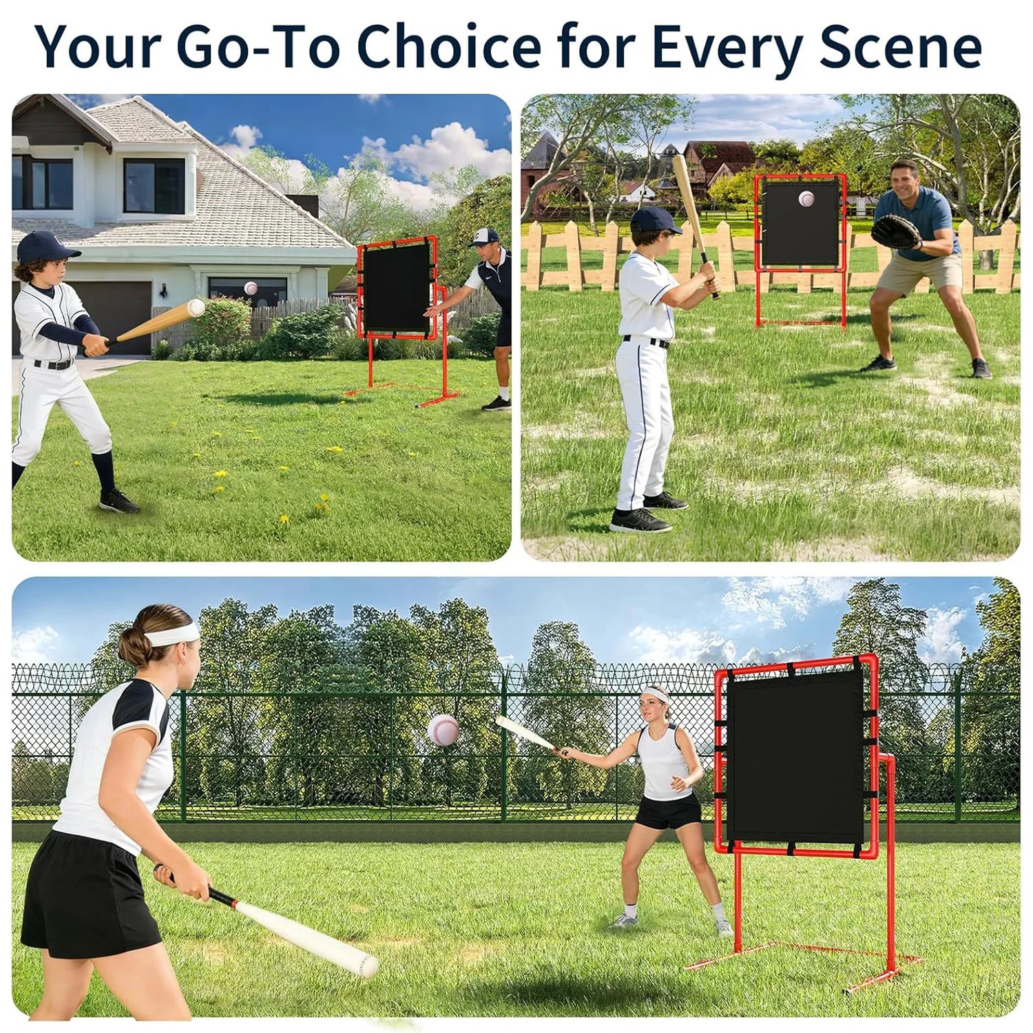 Baseball Strike Zone Trainer, Wiffle  Balls