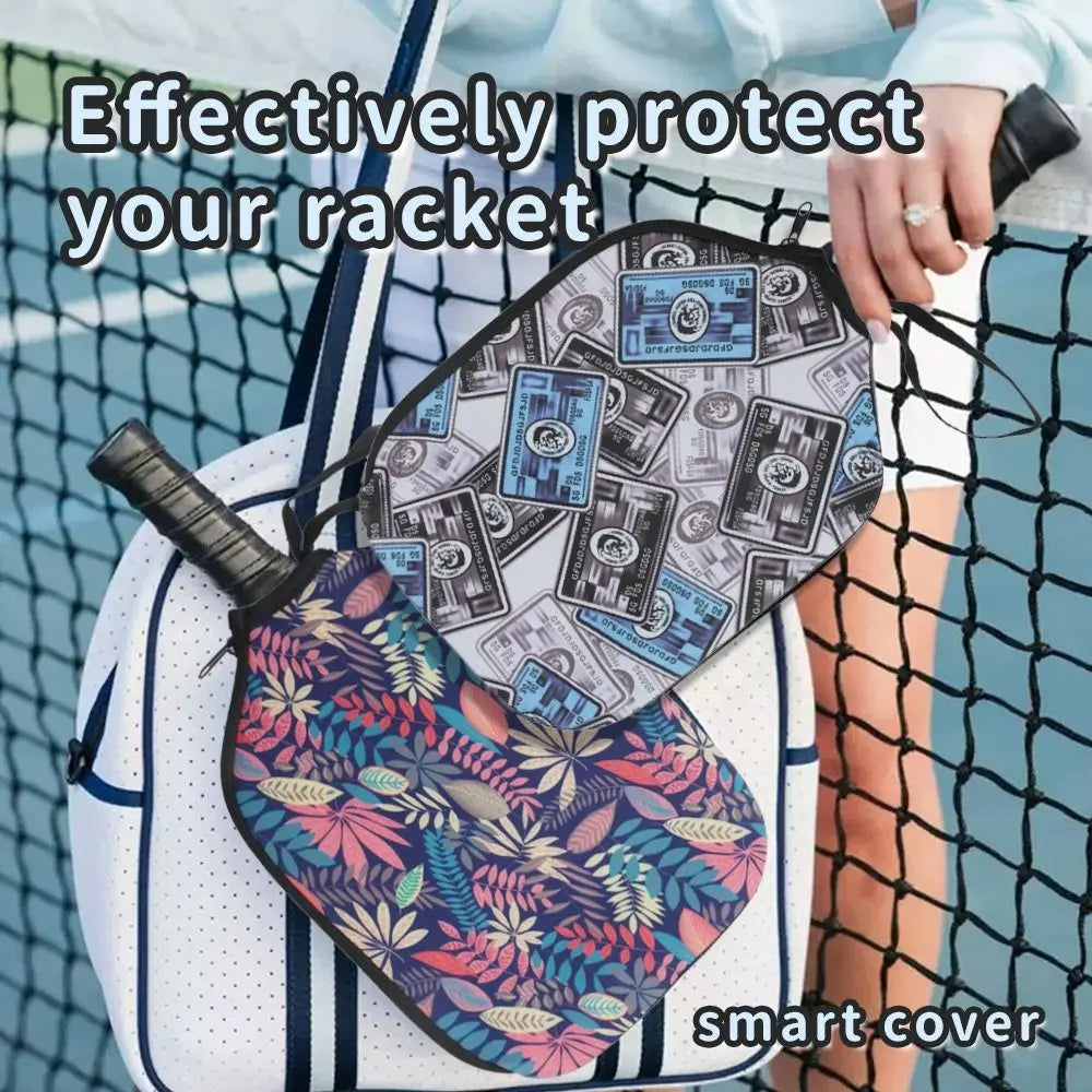 Neoprene Pickleball Racket Sleeve Case Durable