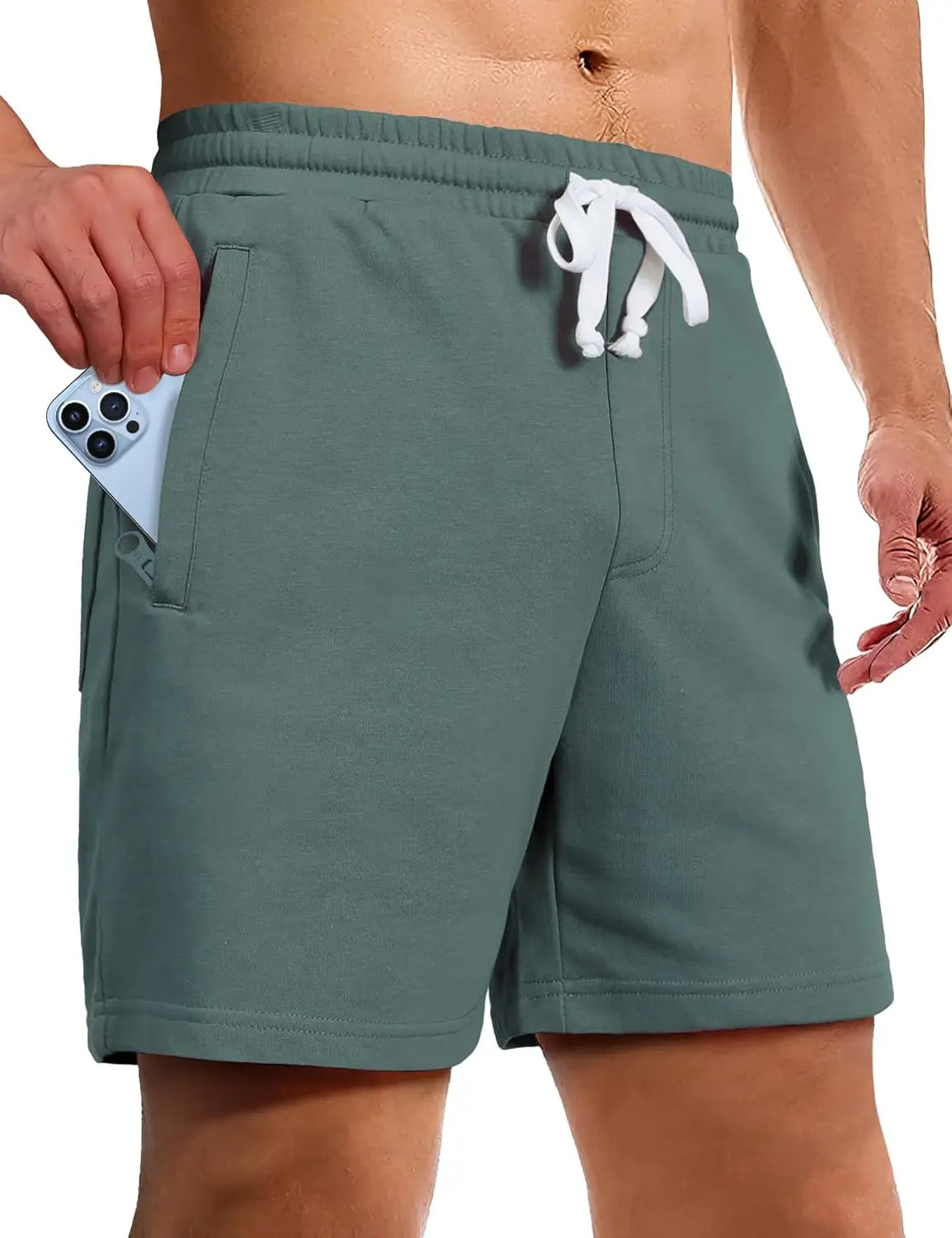 Sweat Shorts for Men 5 Inch Inseam