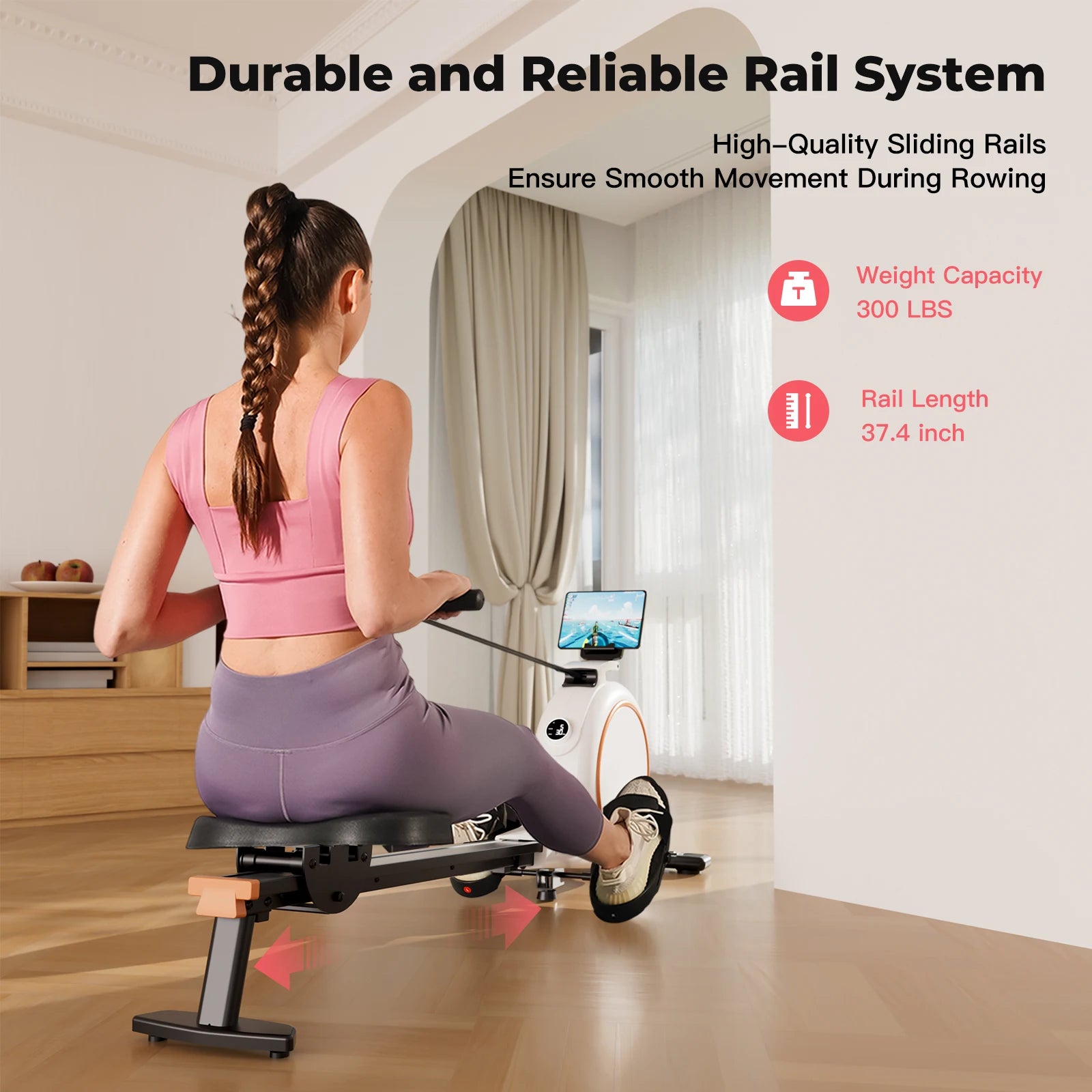 Home Rowing Machine  300LBS Limit