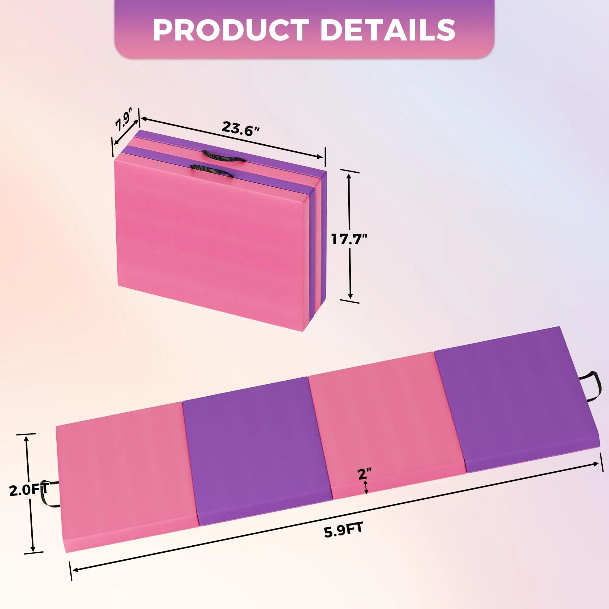 Gymnastics 4-/5-fold Exercise Mats