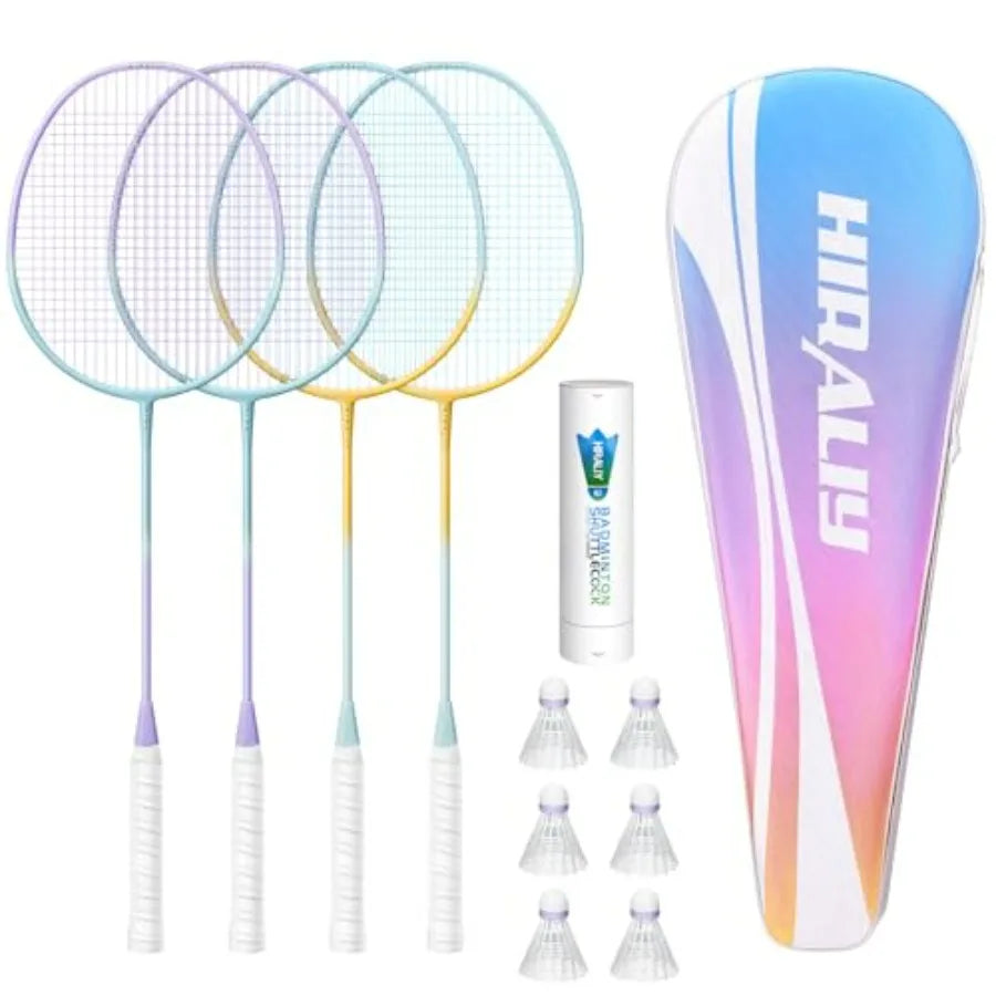 Badminton Rackets Set