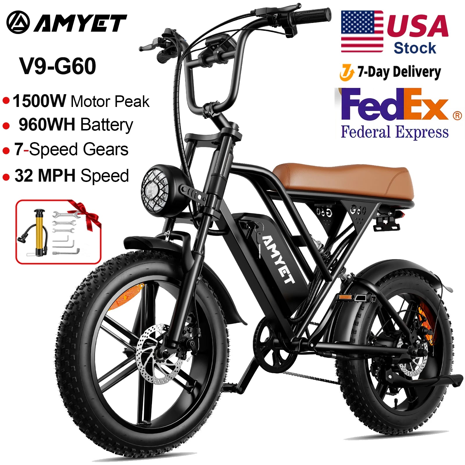Adults Electric Bike 1000W Motor