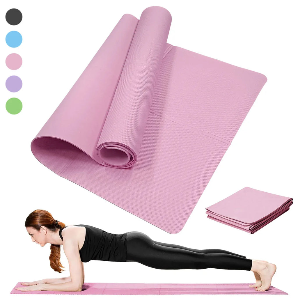 Yoga  Pilates Fitness Mat 3/4/6mm