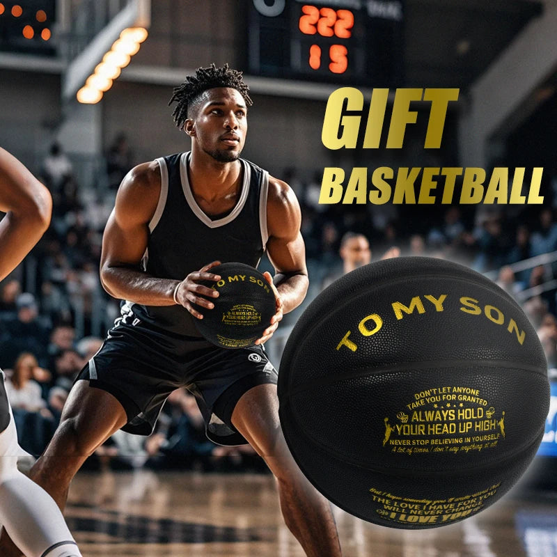 Gift Basketball, Premium PU, Moisture-Wicking