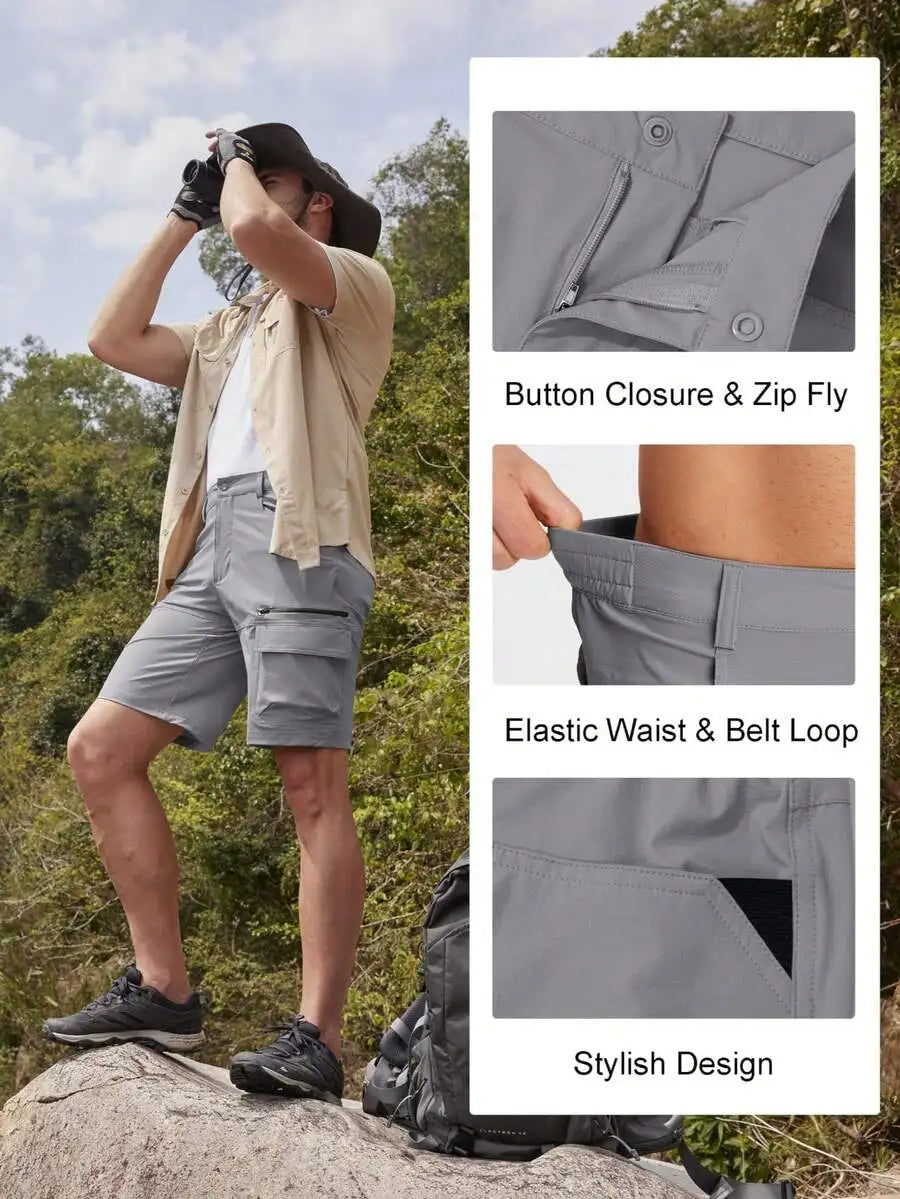 Mens Cargo Shorts 9 Inch