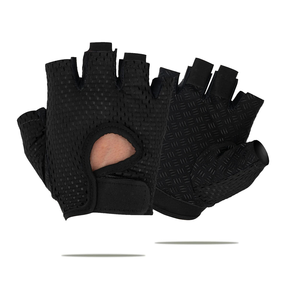 Womens Gym Fingerless Workout Gloves