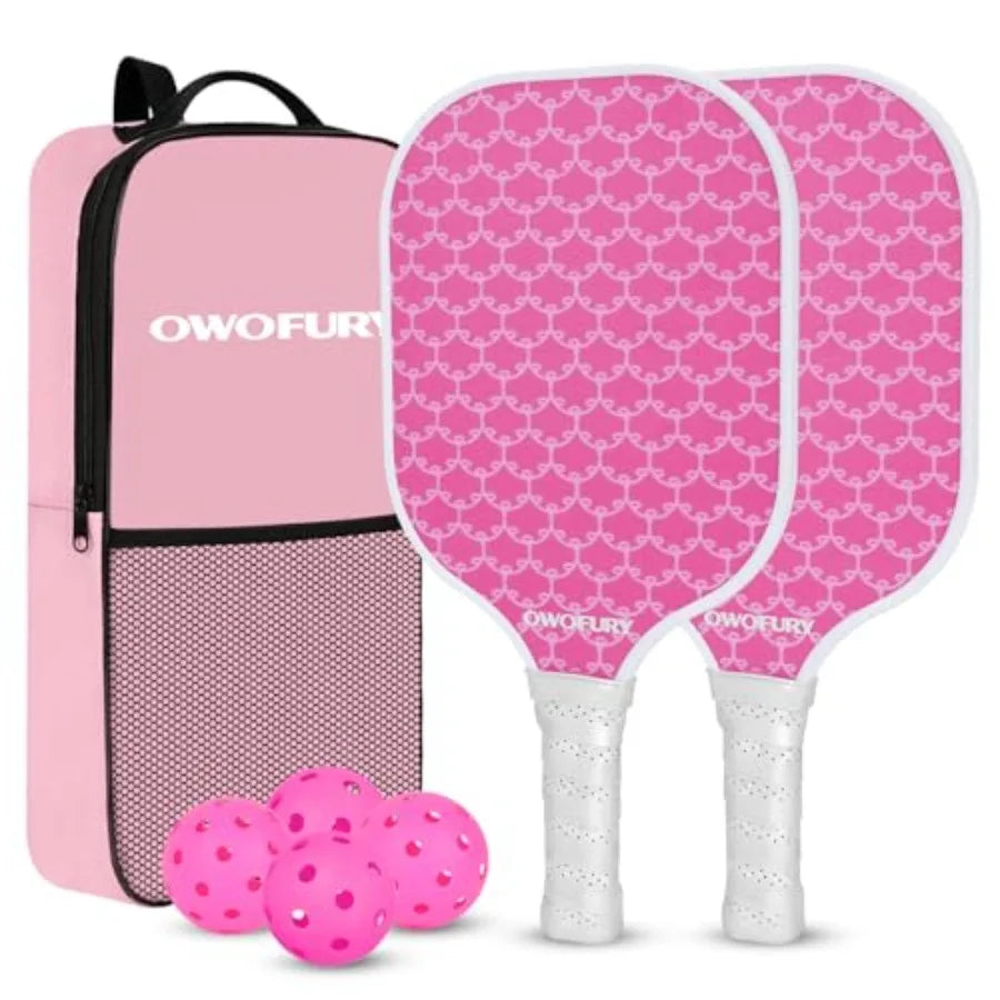 Fiberglass Pickleball Paddles Set of 2