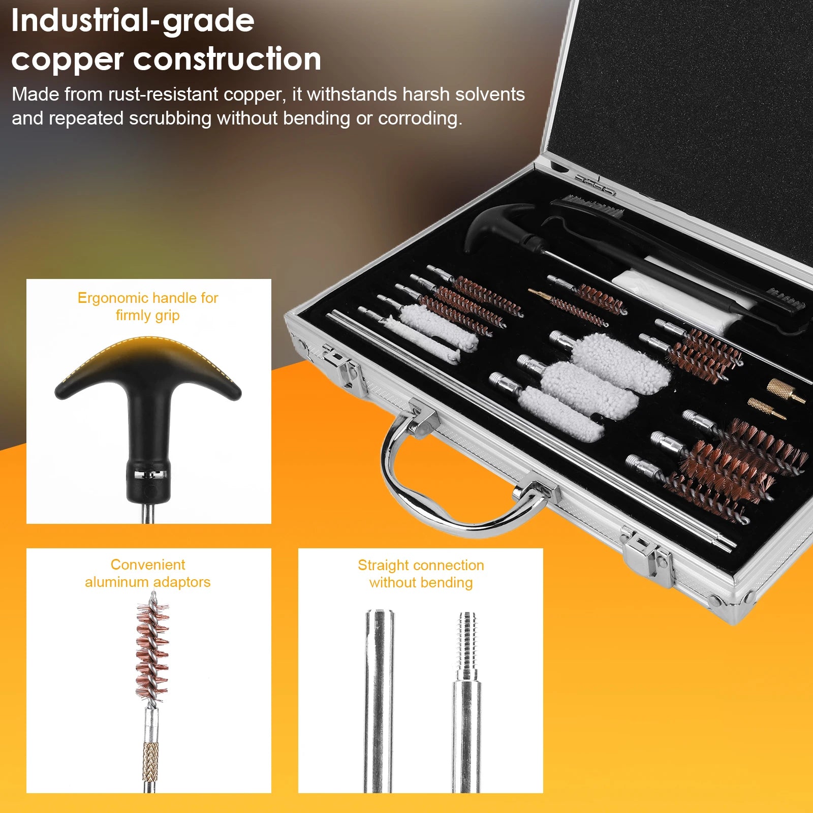 Pistol Handgun Shotgun Cleaning Kit Tool