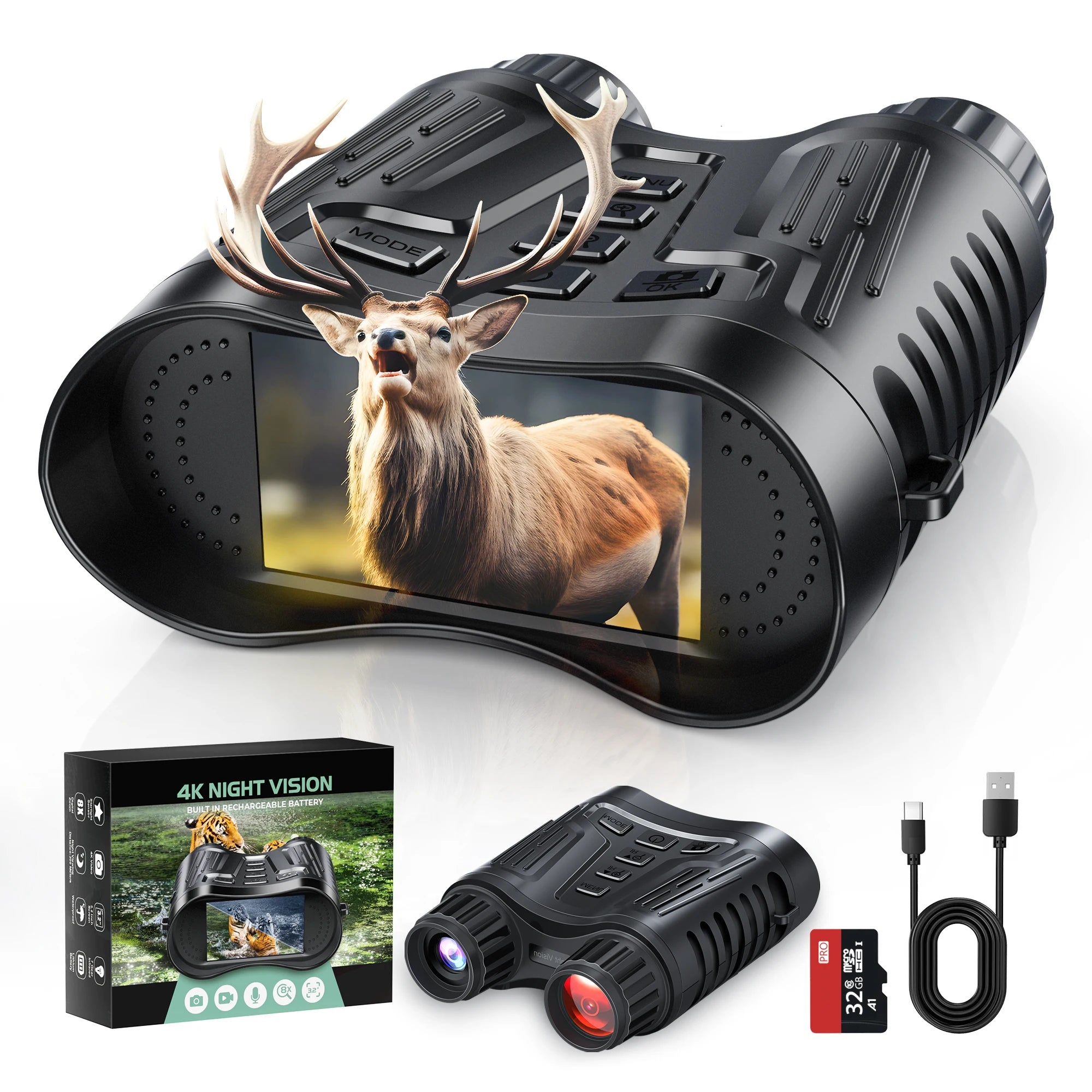 Night Vision Binoculars  8X Digital Zoom