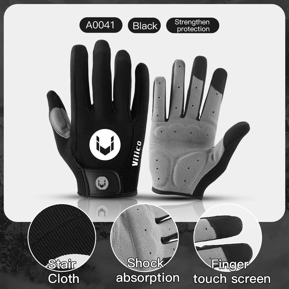 Cycling Anti-slip Full Finger Gloves