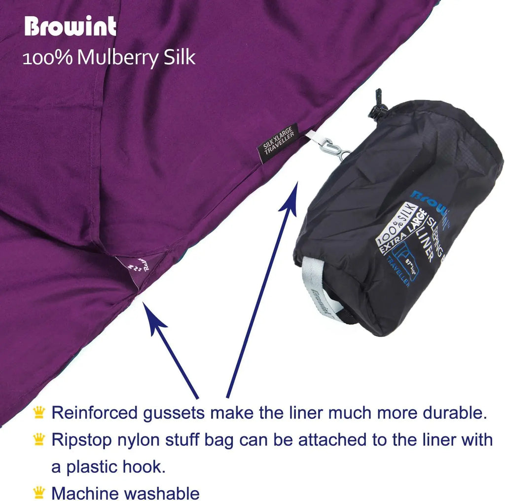 Silk Sleeping Bag Liner