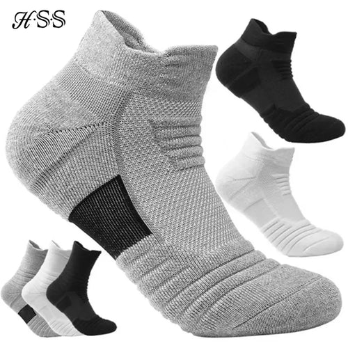 1/3 Pairs Anti-slip Football Basketball  Socks