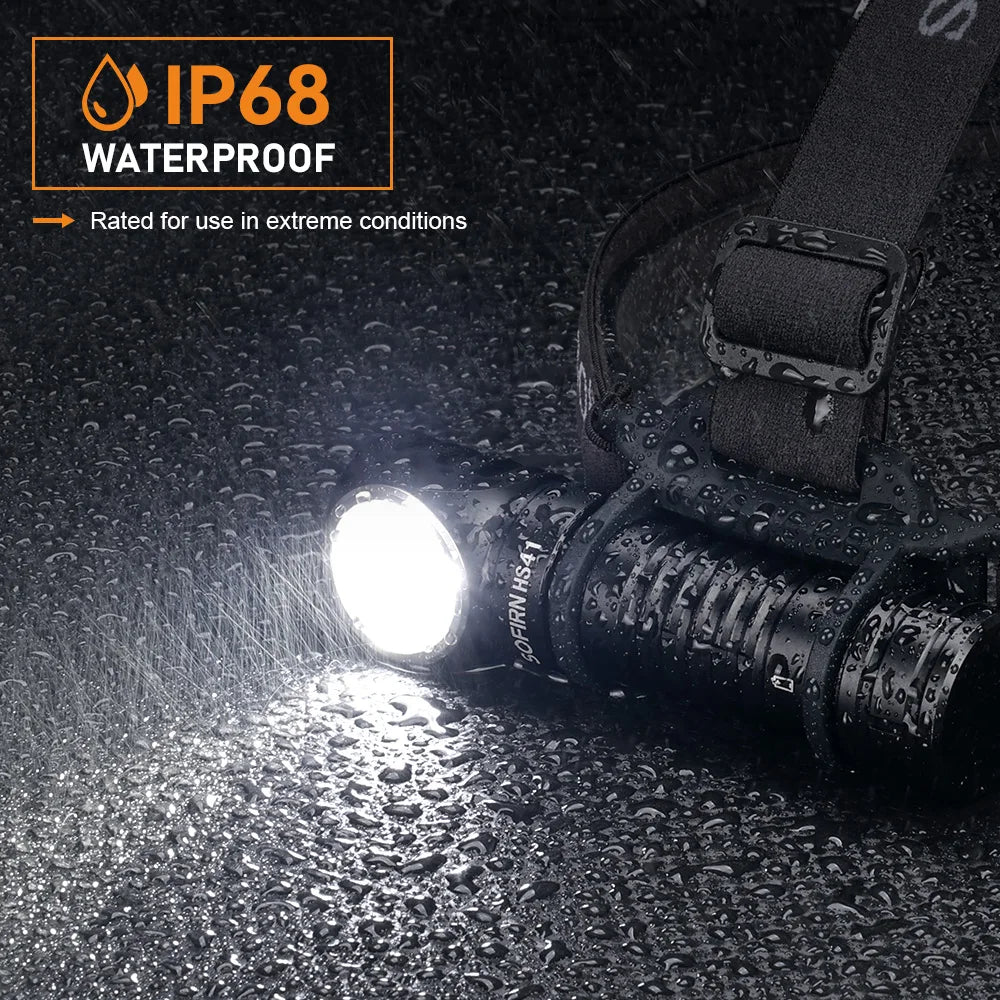 Headlamp with Magnetic Tail