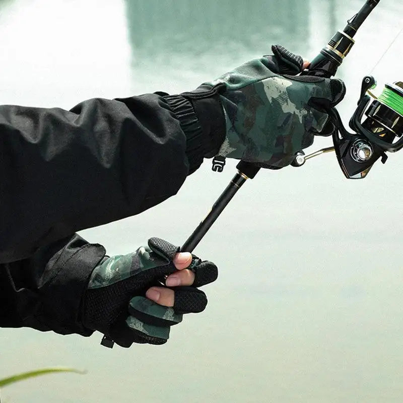Winter Fishing Gloves  For Men