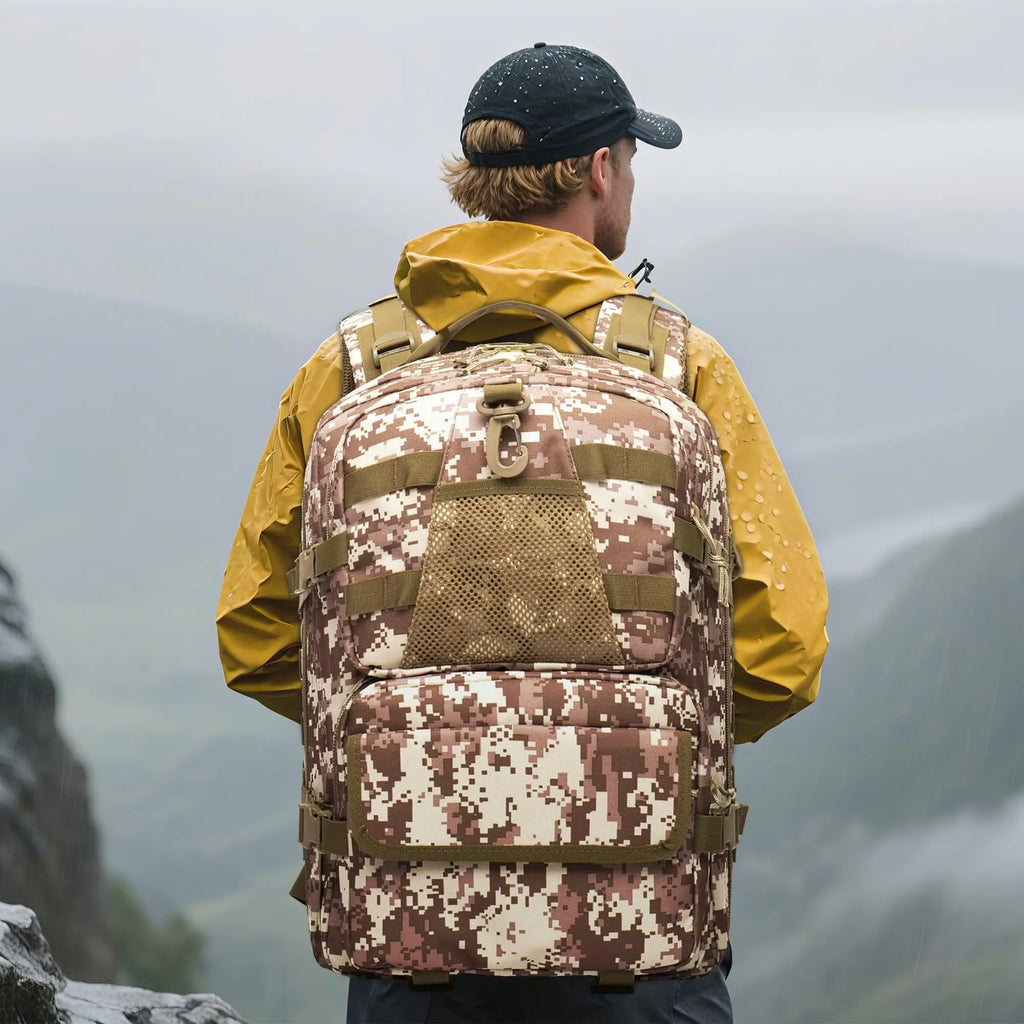 50L Camouflage Tactical Backpack