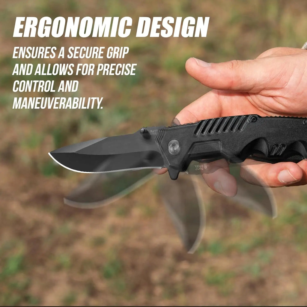Folding pocket knife with pocket clip