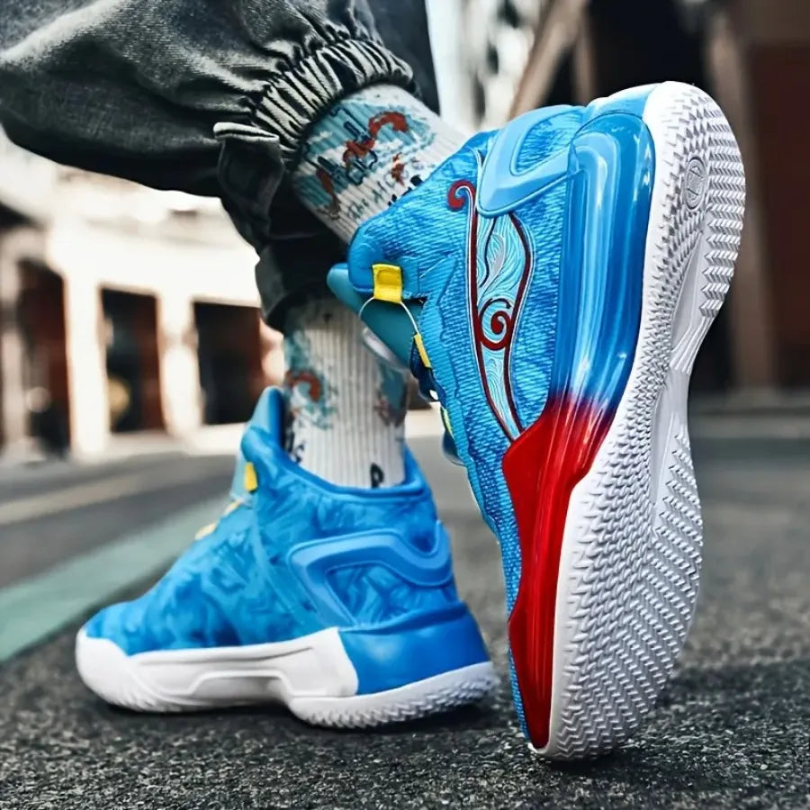 Chinese Style Low-Top Basketball Sneakers