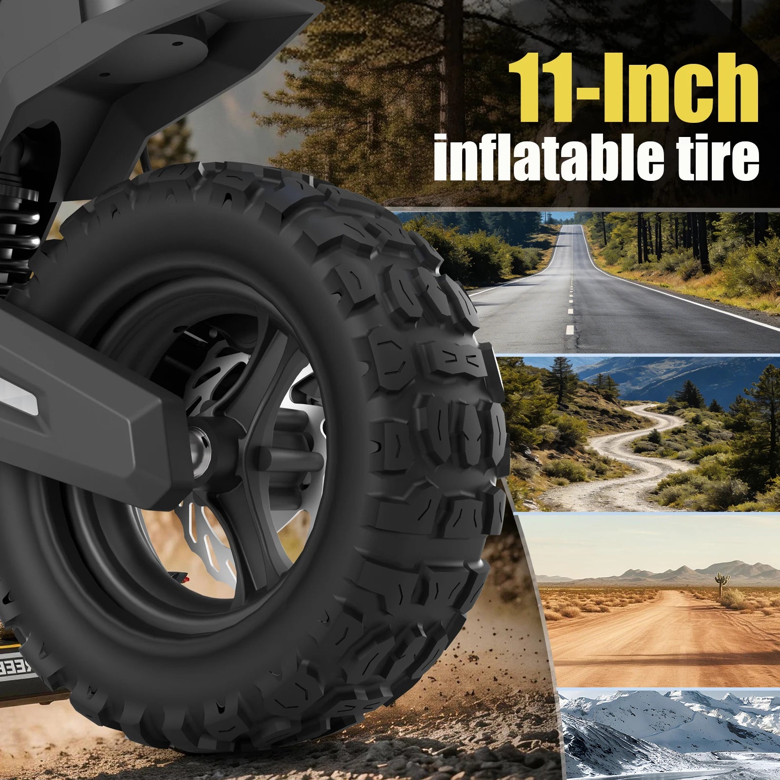 1200W Off Road Electric Scooter for Adults