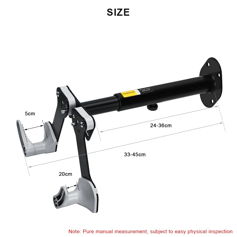 Bicycle Wall Mount Adjustable