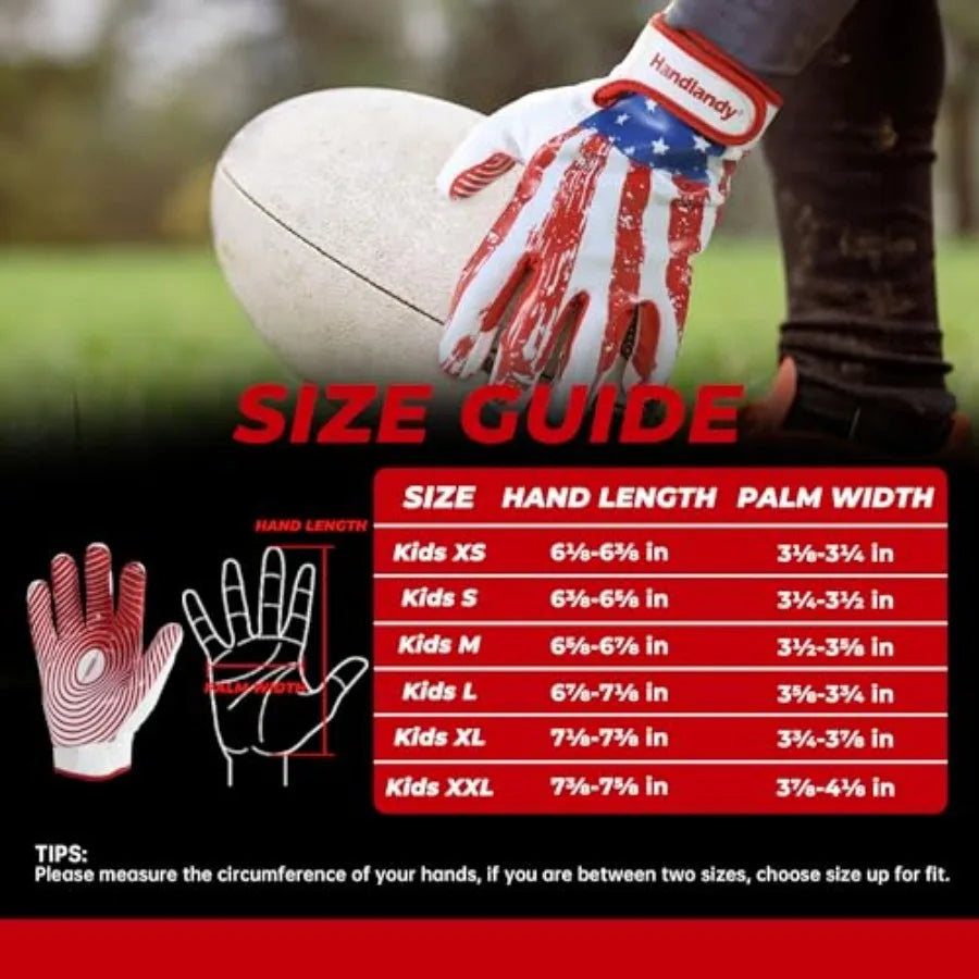Sticky Wide Receiver Gloves