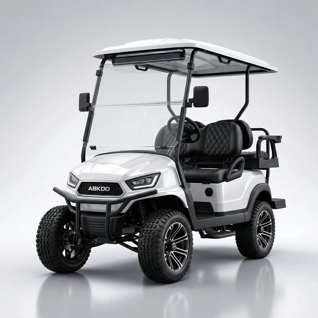 Golf 4 Seater Electric Golf Cart 5kW AC Moto
