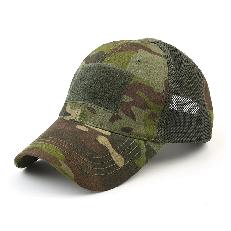 Multicam Camouflage Tactical Mesh Cap