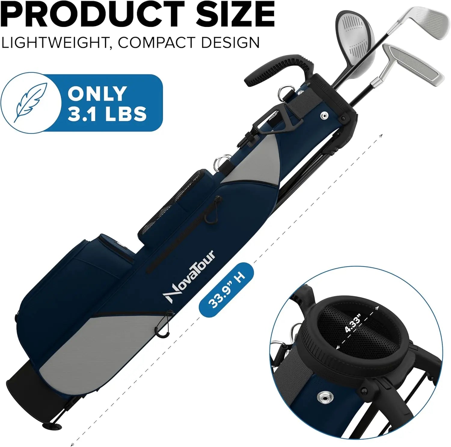 Ultra Lightweight Par 3 Golf Bag