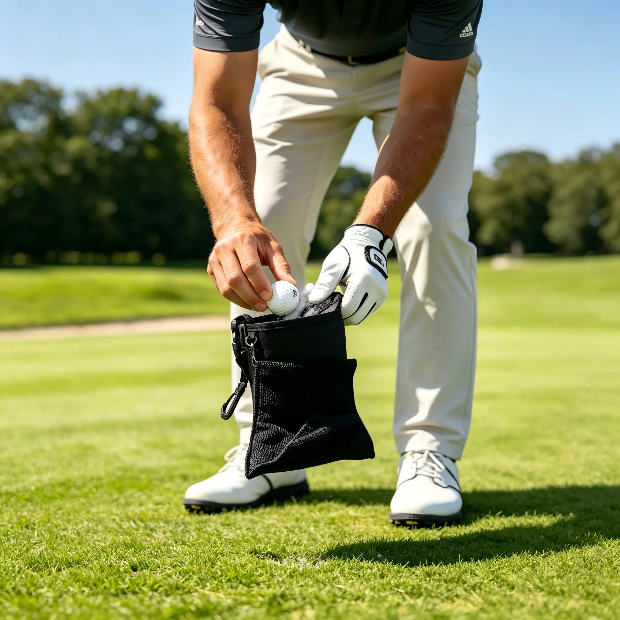 Golf Ball Washer Bag