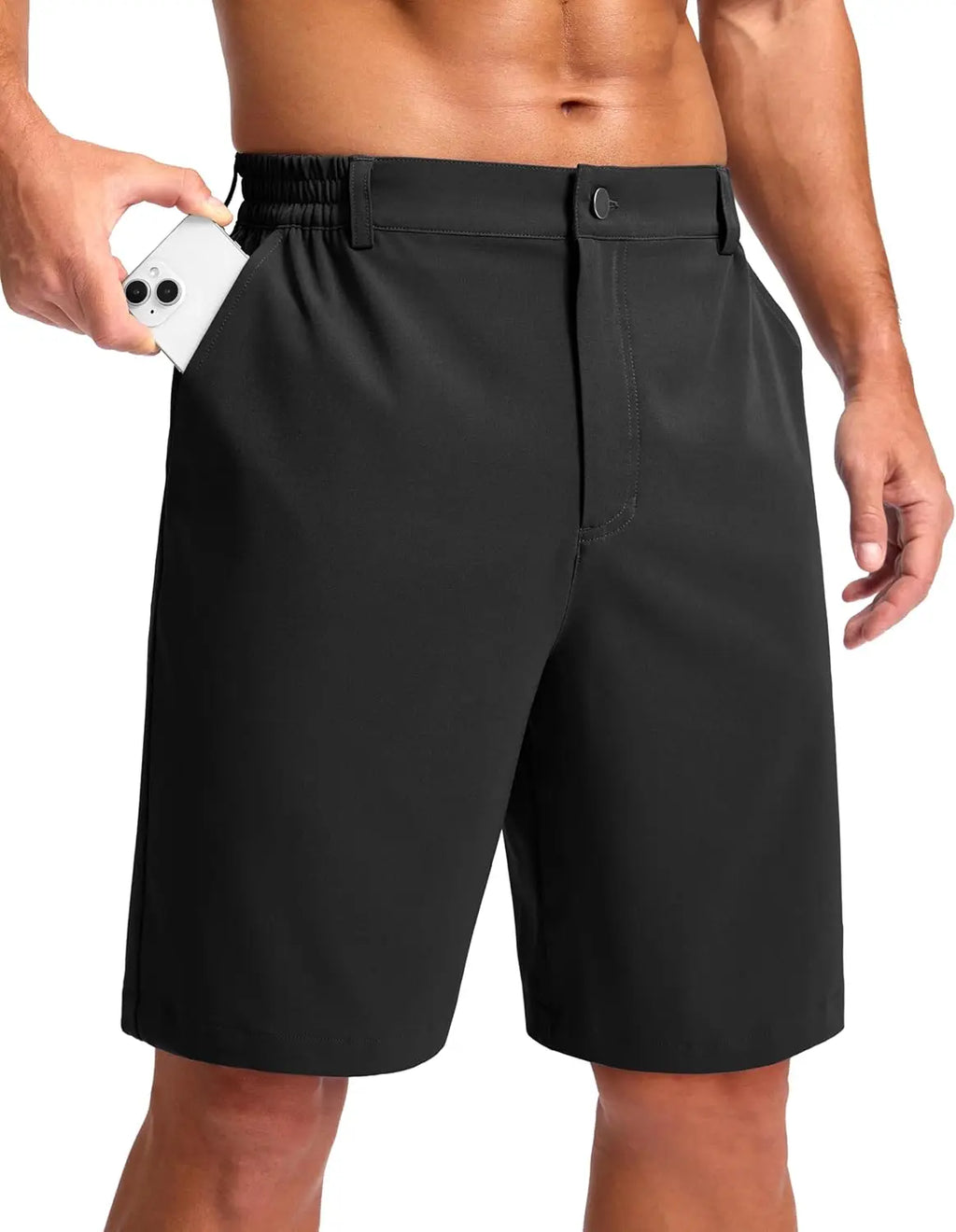 Mens 11 Inch Stretch Golf Shorts