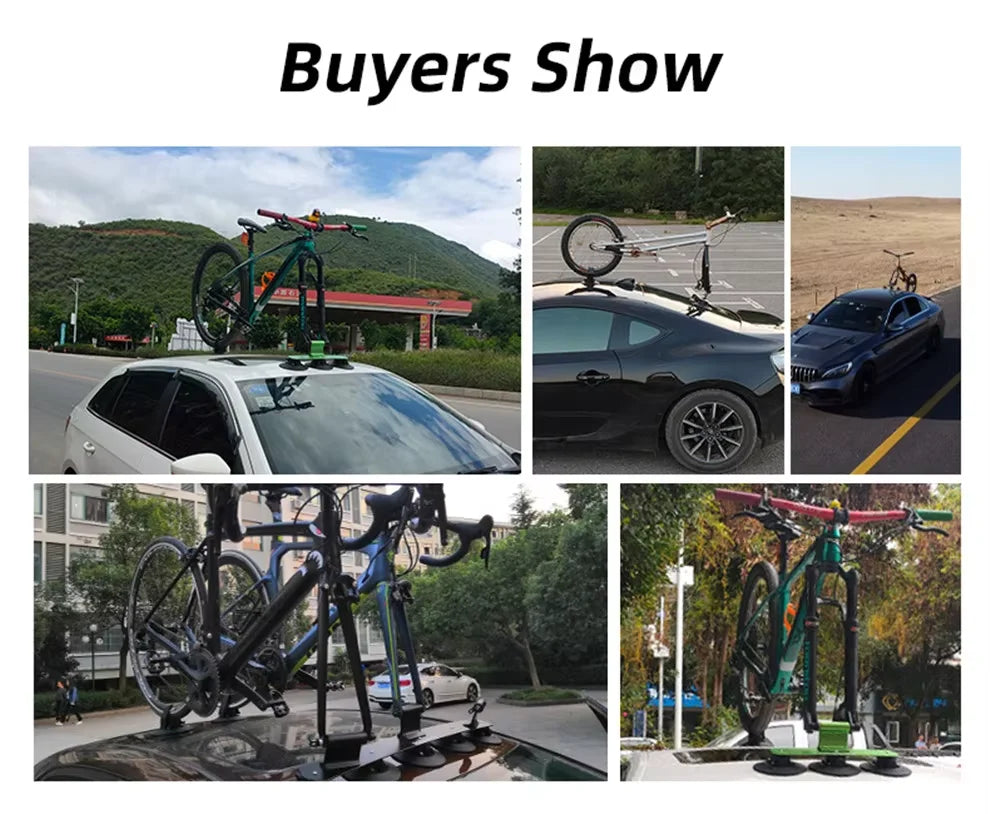 Bicycle Rack Suction Roof-Top
