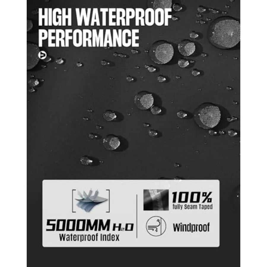Men's Packable Rain Jacket
