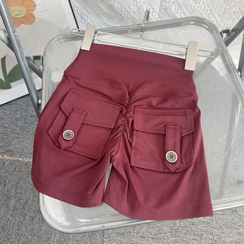 Lift Butt Fitness Ladies Yoga  Short Pants