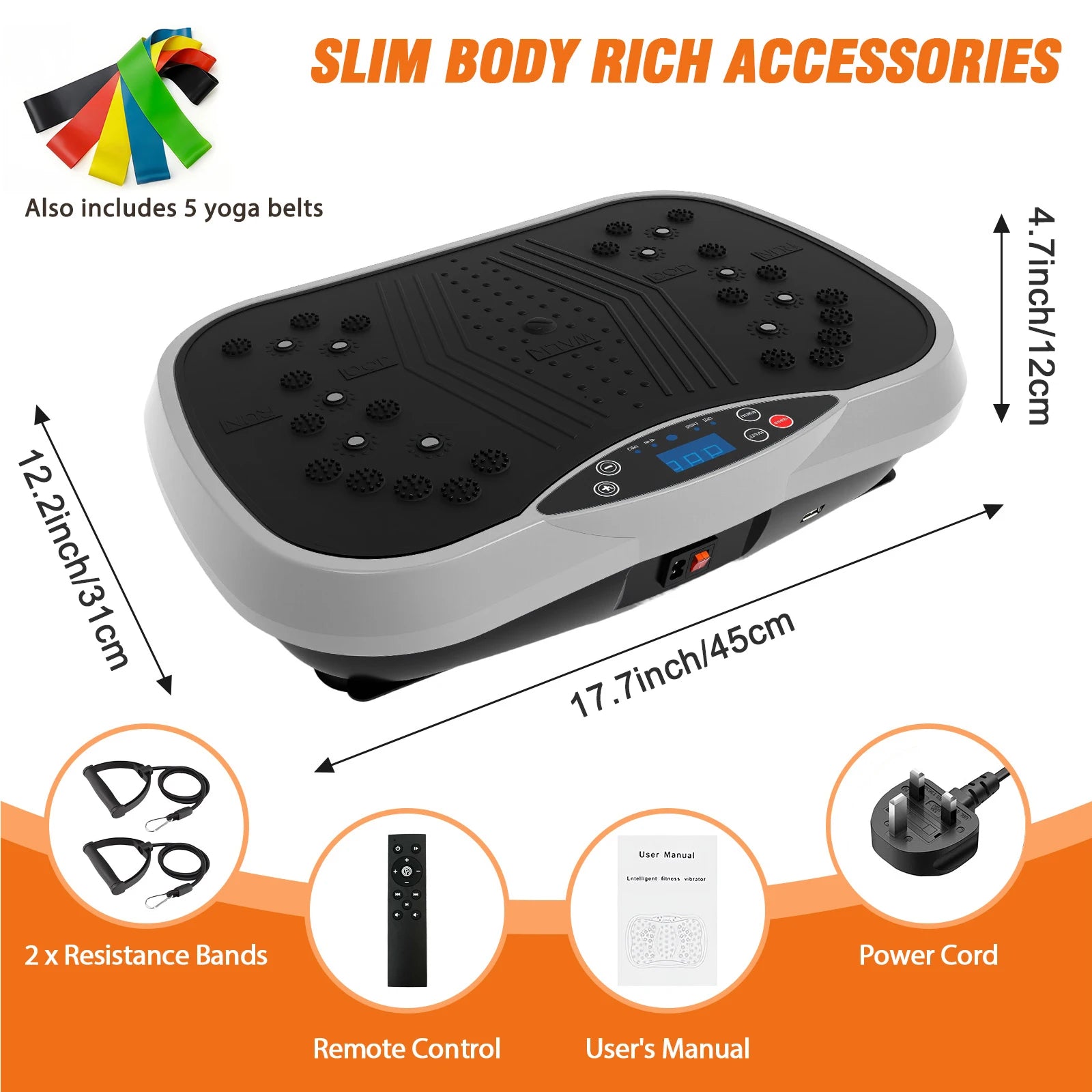 Portable Vibration Plate Exercise Machine