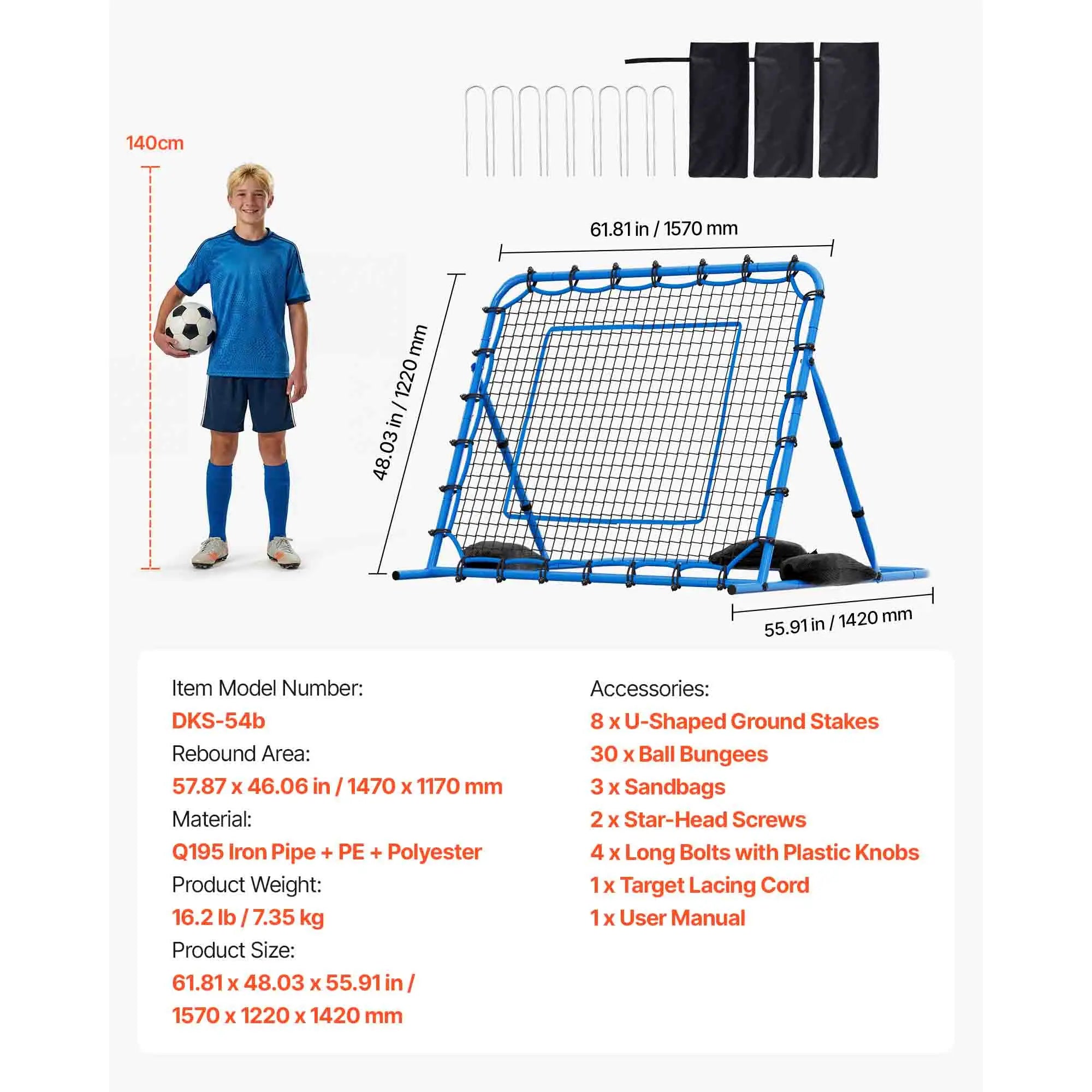 Soccer Rebounder Net