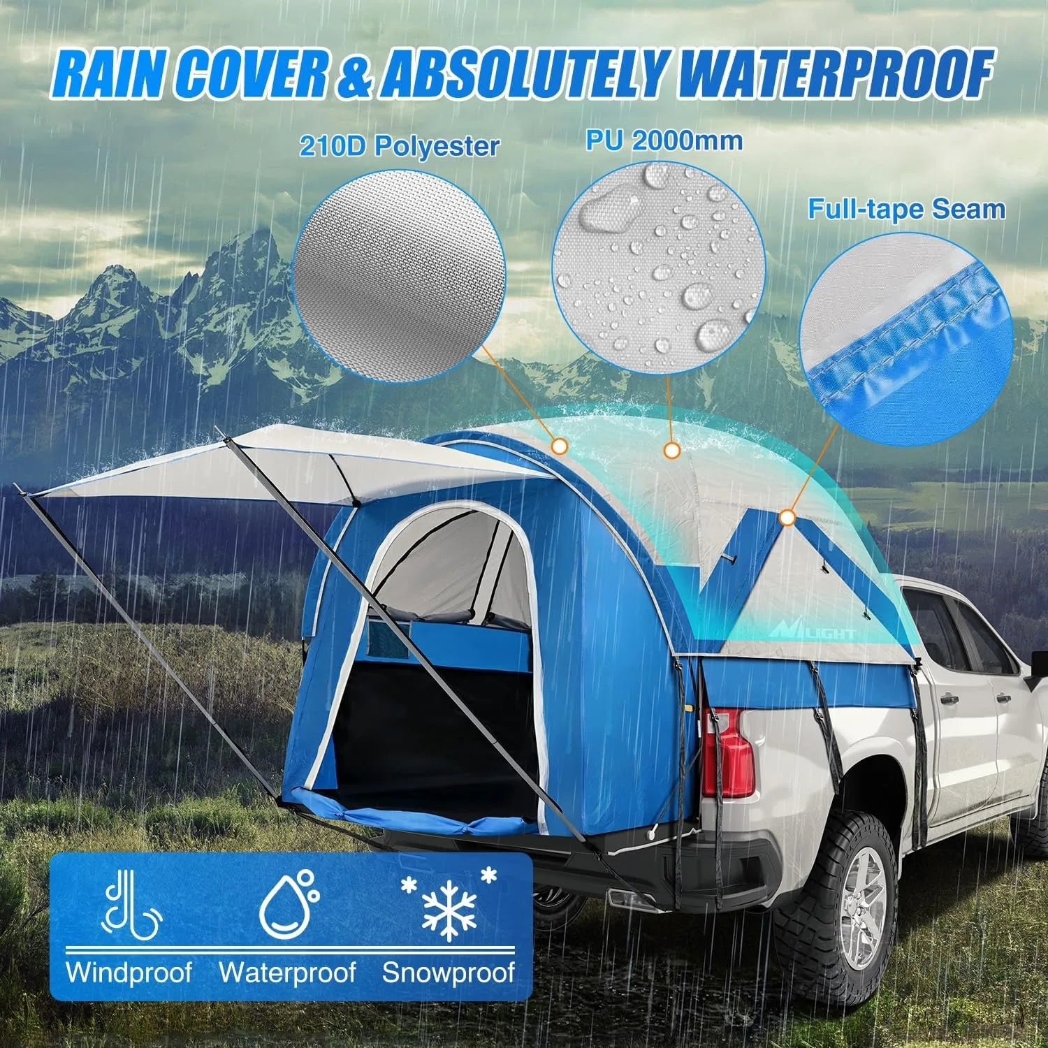 Night Truck Bed Tent