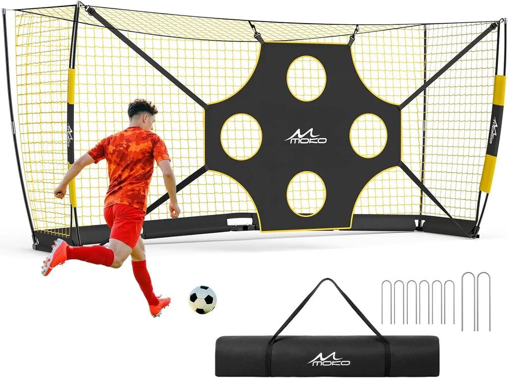 12x6 FT Soccer Goal with Precision Target