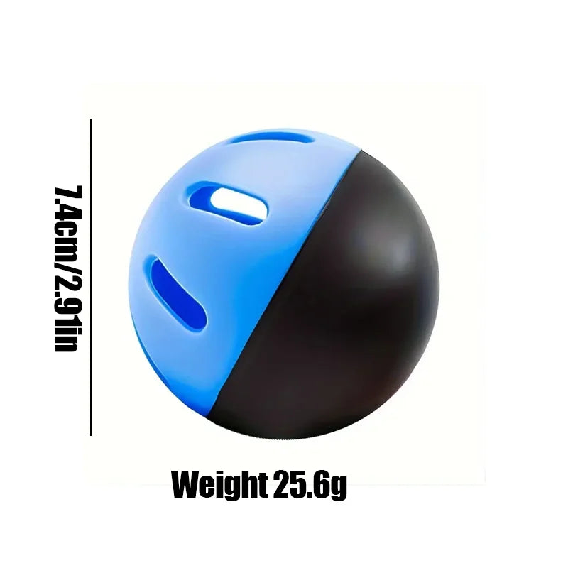 12 Pcs Baseball Soft Training Balls Perforated