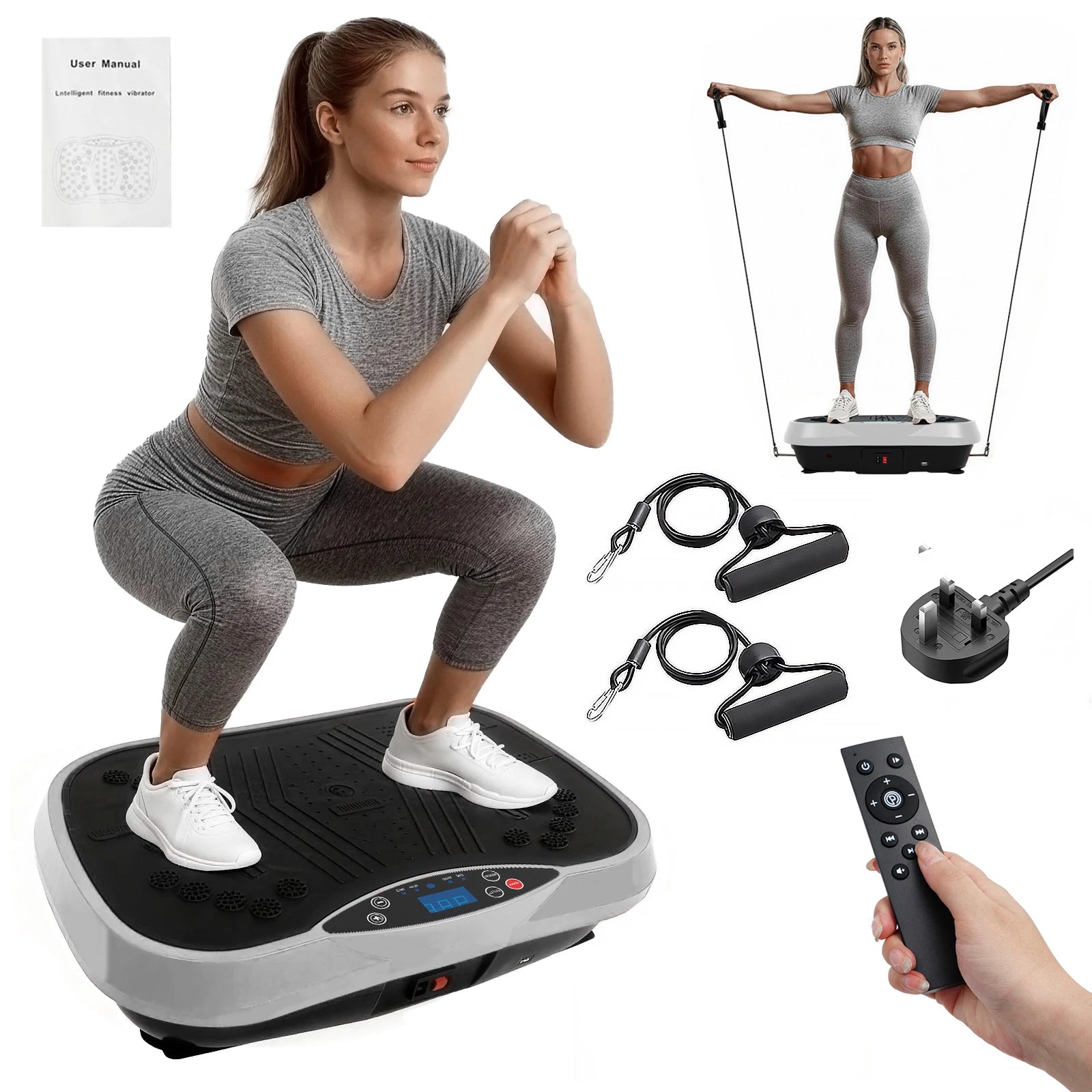 Portable Vibration Plate Exercise Machine