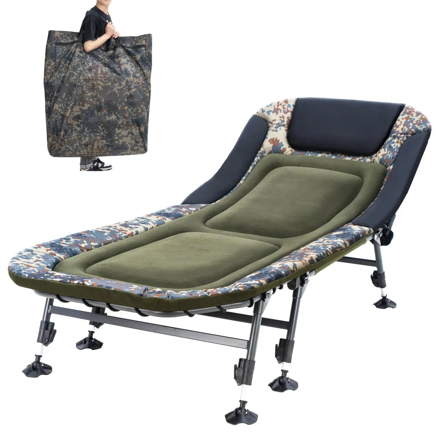 Large Size Foldable Camping Bed