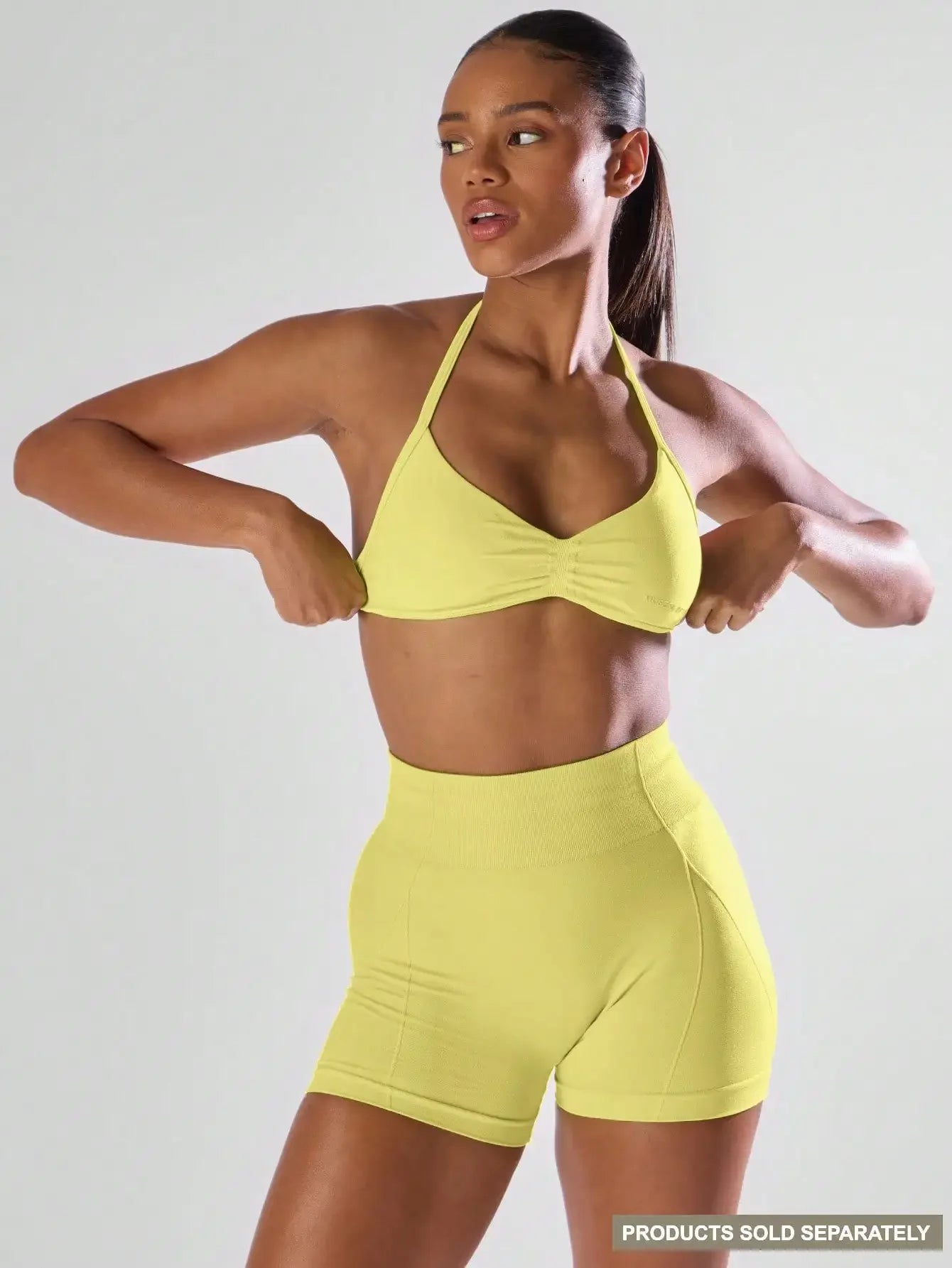 Sport Fitted Sports Bra Open Back l