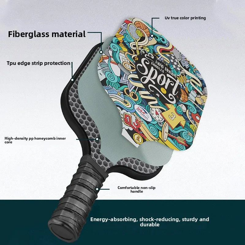 Pickleball Paddles Set Fiberglass