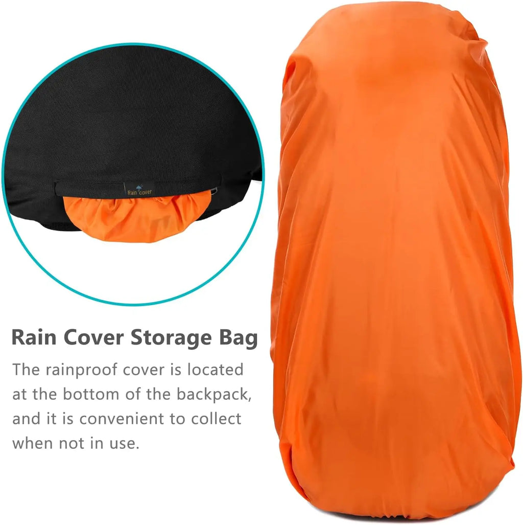 50L Expandable Hiking Backpack