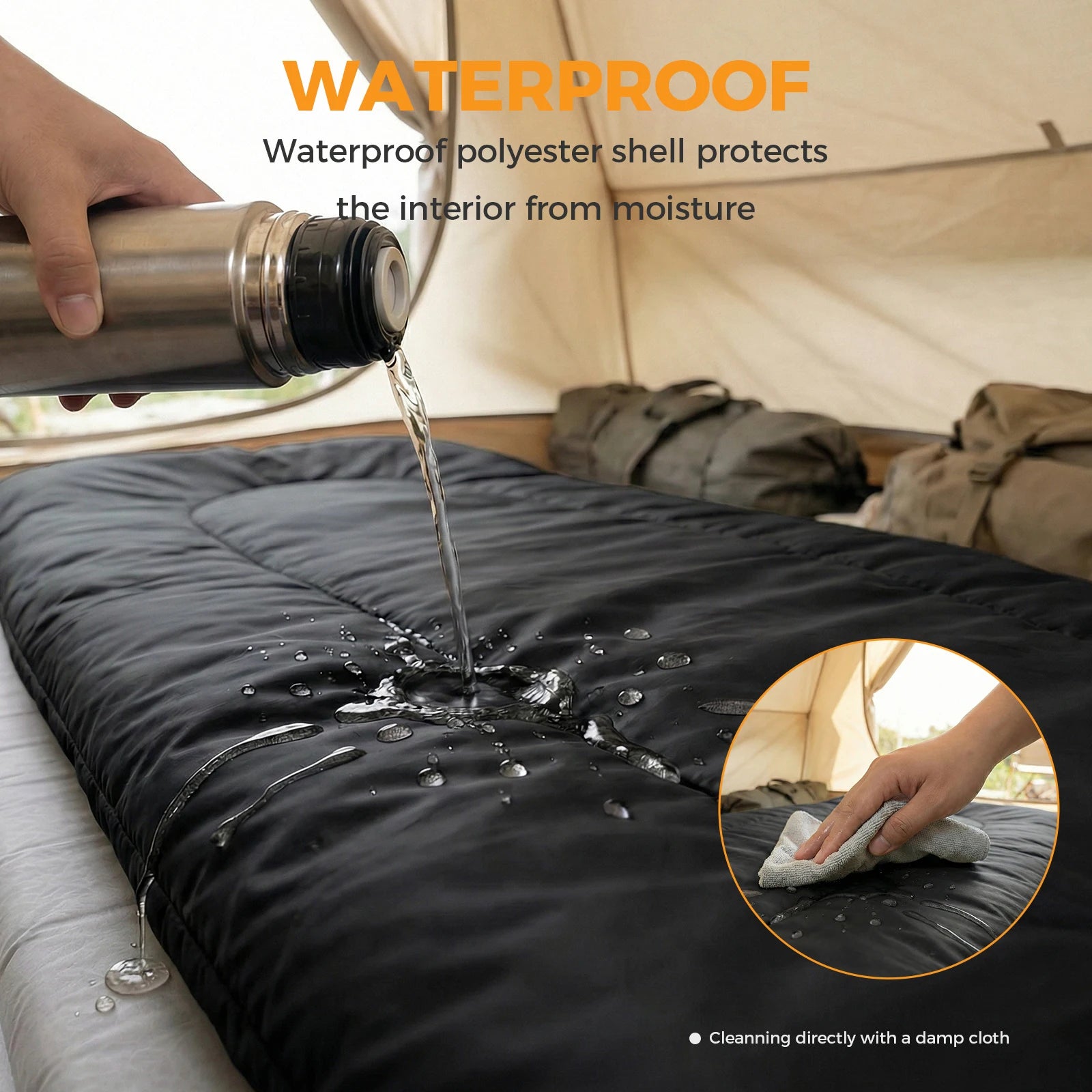 Portable Compact Sleeping Bag for 2 Person
