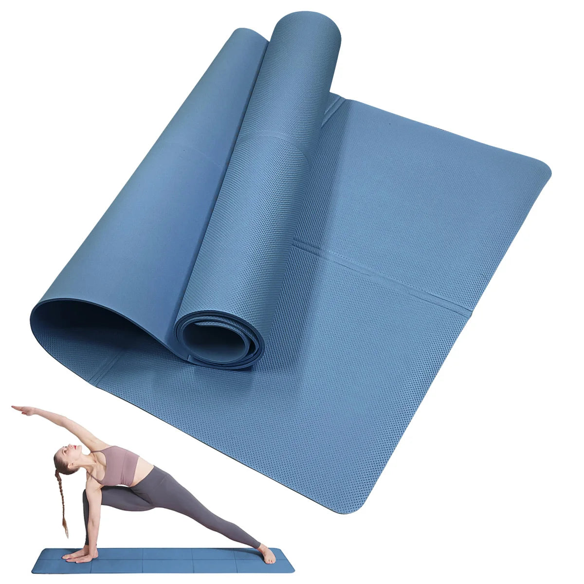 4MM Thick EVA Yoga Mats Anti-slip