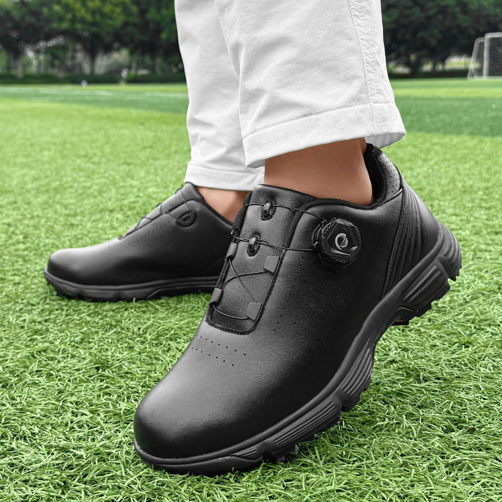 Spiked Men Golf Shoes Waterproof